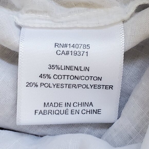 Brochu Walker 2 Layer Sweater Sleeveless Linen Top Woven Extension size S (C-9) - Picture 6 of 9